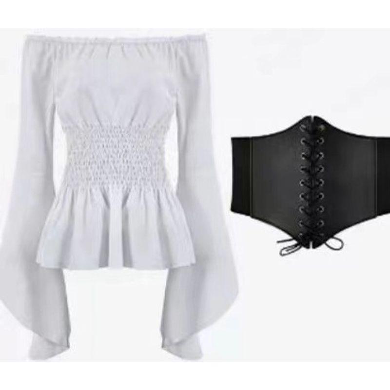 

2024 Ренессанс Средневековье Топы Художественные Ренессанс Средневековые Топы Belt 2XL