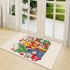 Christmas Winnie Pooh Party Carpet Rug Soft Washable Anti Slip Home Living Room Sofa Mats Personalized Christmas Rug