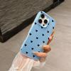 Etui z Kropkami Serce Kokardka Dla Honor 400 Lite Pro 90 Lite 5G X9D X7B X9B Magic 6 Lite Matowe 2 w 1 Galaretkowe Pokrowiec