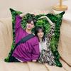 TV series NNevertheless Cushion Cover Silky Short Plush Sofa Pillow Cover Hidden Zipper Soft Dustproof Case for Home Decor