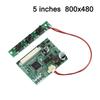 4.3/5-inch LCD Display Driver Board Module Kit Display Mainboard for Automotive and Industrial Control Multi-Functional Displays