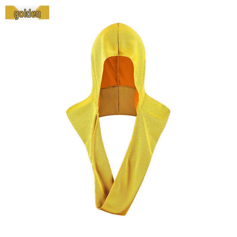 U-Shaped Quick-Drying Cooling Hoodie Towel for Sun Protection: Ideal for Gym, Beach, Camping, and Sports