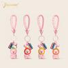 Pink Capybara Costume Resin Keyring Cartoon Pendant For Kids And Fans Animal