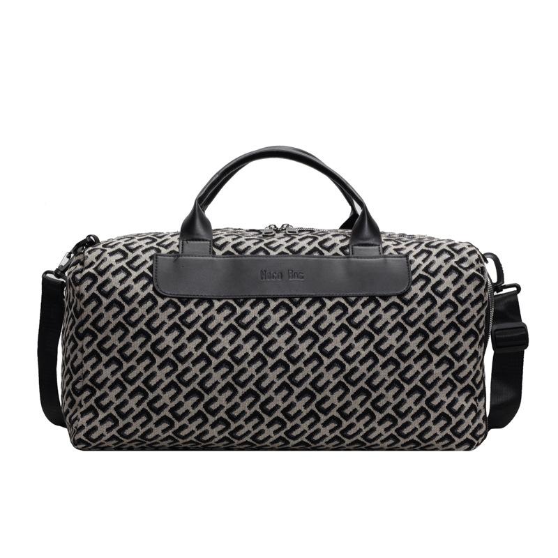 

Personalized and Casual Design Dry-wet Separation Fitness Bag for Outings, Large-capacity Hand-held Travel Bag with Shoe Compartment чёрный