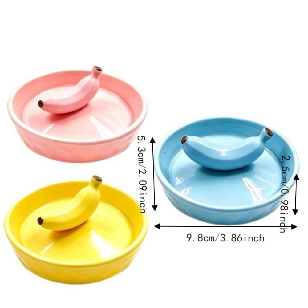 Wide Mouth Pet Feeding Bowl Fruit Shape Tortoise Feeding Dish Bird Feeding Dish  Small Pet