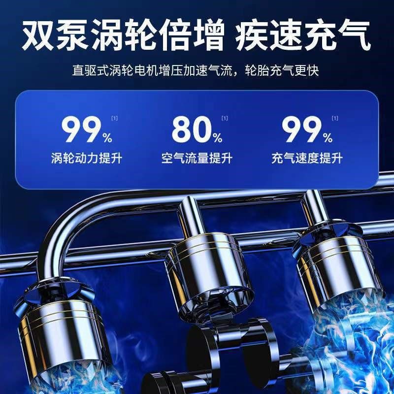

Handheld Car Air Pump for Cars, Electric Vehicles, 12V Battery Cars, Universal Portable Air Pump Cigarette Lighter [Color Box Car Model]