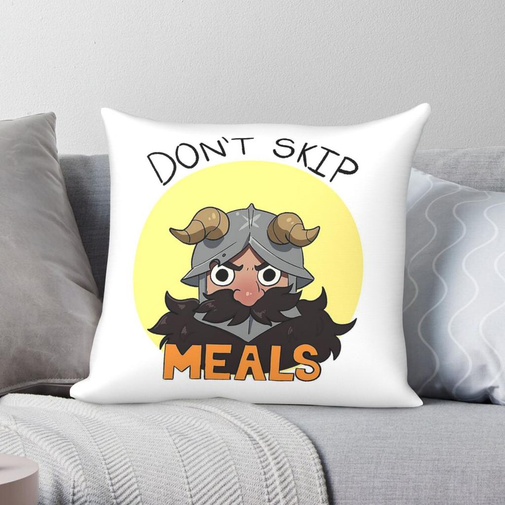 Delicious In Dungeon Senshi Pillowcase Polyester Linen Velvet Creative Zip Decor Throw Pillow Case Sofa Cushion Cover