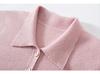 Women's Pure Cashmere Lapel Sweater - Autumn/Winter Loose Polo Knit Jumper