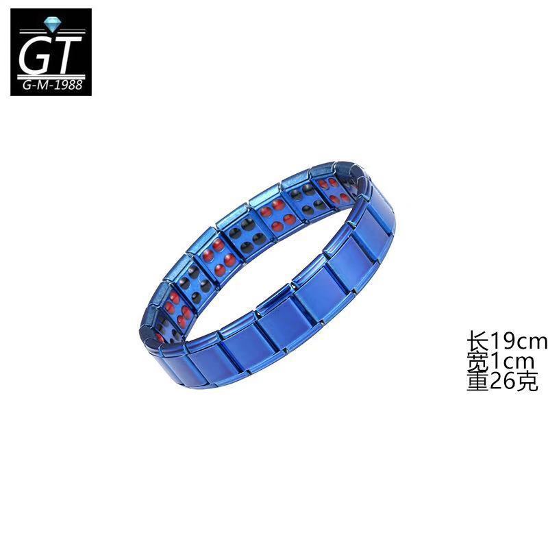 Stainless steel bracelet, double row bracelet, stainless steel bracelet