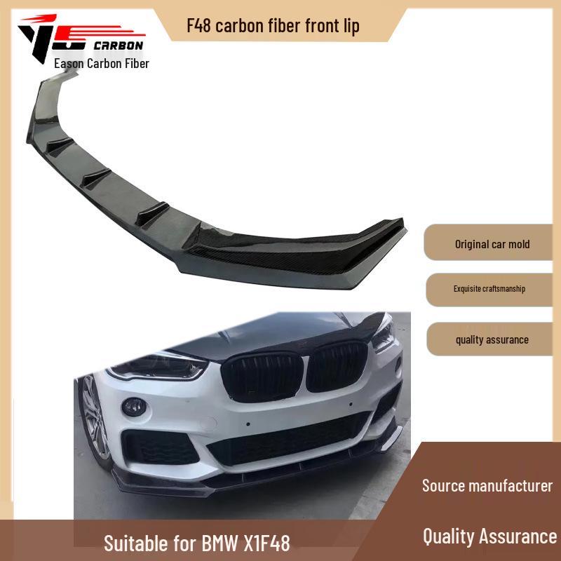 BMW X1 F48 (2016-2019) Carbon Fiber Front Lip Spoiler