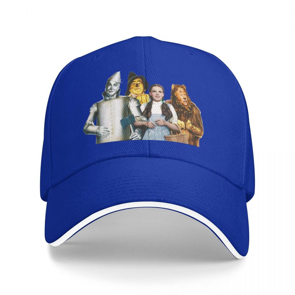 Wizard Of Oz/ Dorothy Tin Man Scarecrow/No Place Like Home Baseball Cap summer hat Sunhat Designer Man Women's