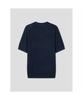 8SECONDS Basic Formal Round Short Sleeve Knit Navy