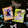 45 Sheets Gold Foil Laser Sticker Pack Sparkling Holographic Effect Self-Adhesive For Journal Scrapbook DIY Craft Decoration