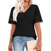 Women's Fashion Casual V-Neck T-Shirt Top