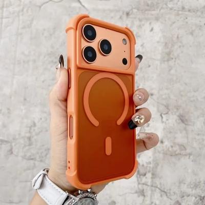 Voor Magesafe Schokbestendige Pantser Telefoonhoesje Voor iPhone 17 16 15 14 13 12 11 Pro Max Magnetische Hoesjes Voor iPhone 16 15 14 Plus Cover