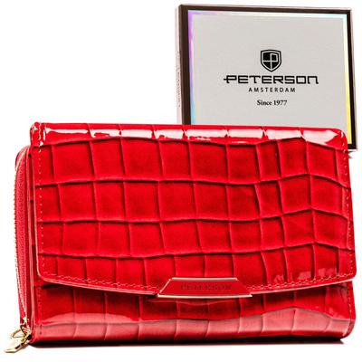 Women's Wallet Made of Patent Eco-leather - Peterson