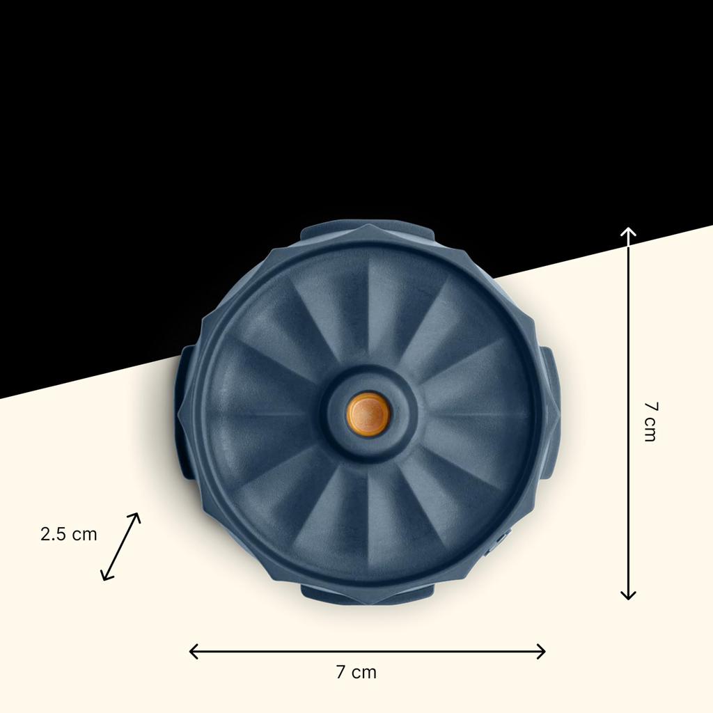 Fellow Prismo Pressure Reusable Espresso Filter (AeroPress Compatible) Attachment, [Official Manufacturer]