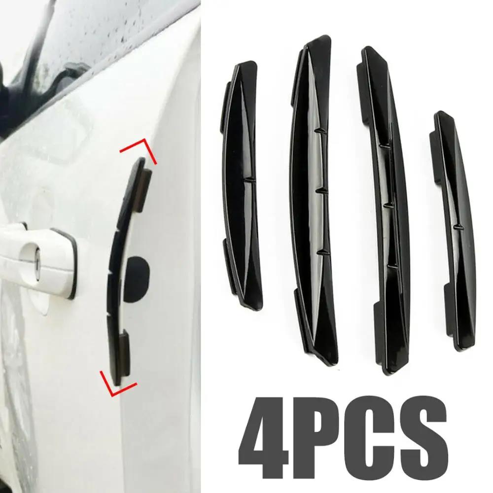 Universal Car Sticker Door Edge Guards Trim Molding Protection Strip Scratch Protector Car Crash Barriers Door Guard Collision Interior Mirrors 6