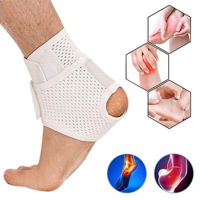 1Pcs Breathable Elastic Fabric Adjustable Athletics Achillies Tendon Ankle Wrap,Plantar Fasciitis,Pain Relief ForSprains,Strains
