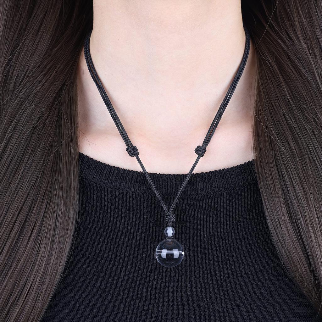 COAI 18mm Crystal Purification and Protection Adjustable for Men and Women Pendant/Necklace, Length,