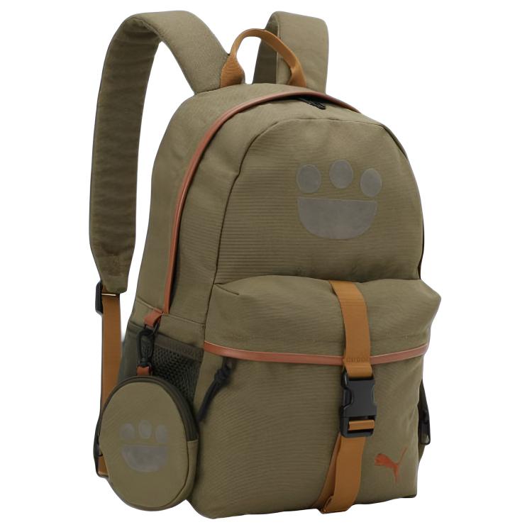 PUMA Select Fashion Casual Large Capacity Backpack Unisex Khaki 092719-01
