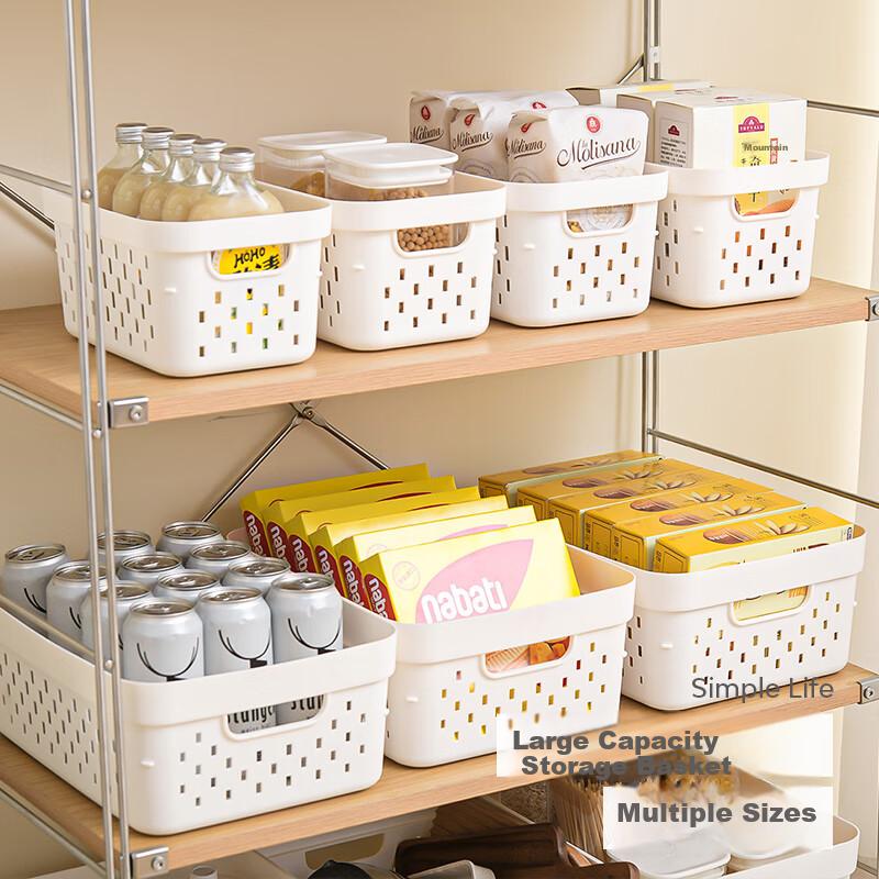 Xitianlong Household Gap Storage Basket for Miscellaneous Items And Snacks, Kitchen Storage Organizer Box, Small Size, 1 Piece