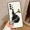 Vinyl Record Retro Case For Samsung Galaxy A55 A35 A15 A54 A34 A14 A33 A53 A13 A23 A17 A06 A16 A56 A36 A32 A52
