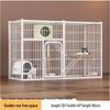 JINGRUIXIANG Double Layer Double Row Cat Breeding Cage