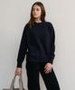 SHINE ON YOU 100% Rws Extra Fine Merino Wool Raglan Knit_Navy, Camel