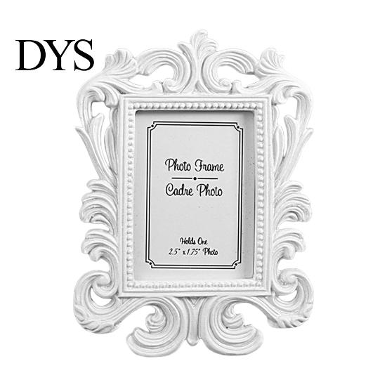 Picture Frame Baroque Rectangle Family Decoration Resin Vintage Classic Desktop Photo List Home Decor
