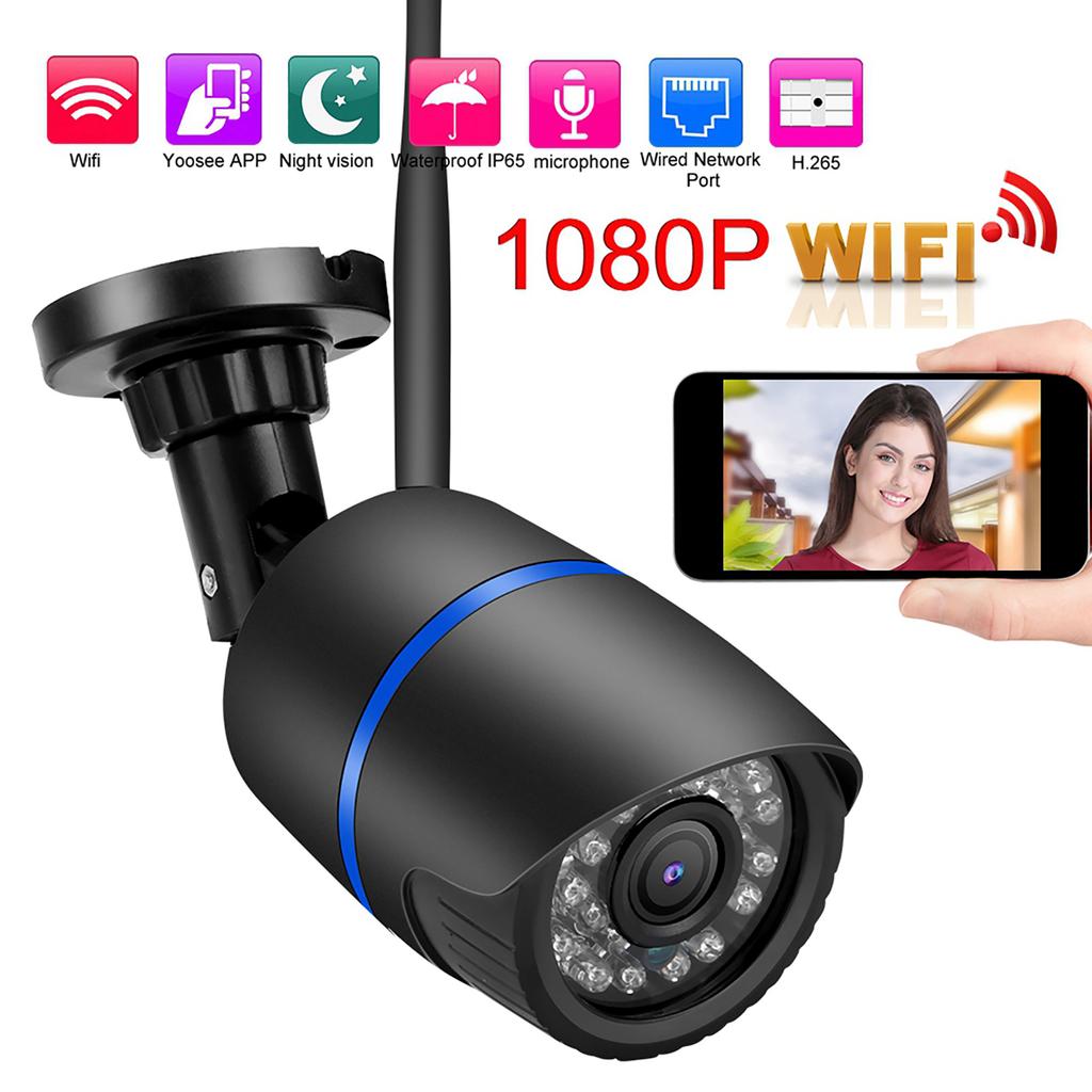 Q4 1080P WIFI Kamera 24 IR LED Outdoor Wasserdicht CCTV Heimüberwachungssystem