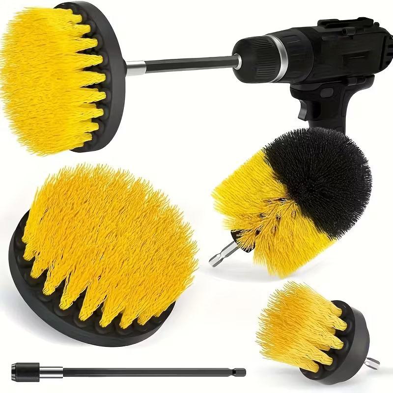 

5Pcs Drill Brush Electric Scrubber Brush for Cleaning Bathroom Bathtub Cleaning Brush Scrub Drill Cleaning Tools