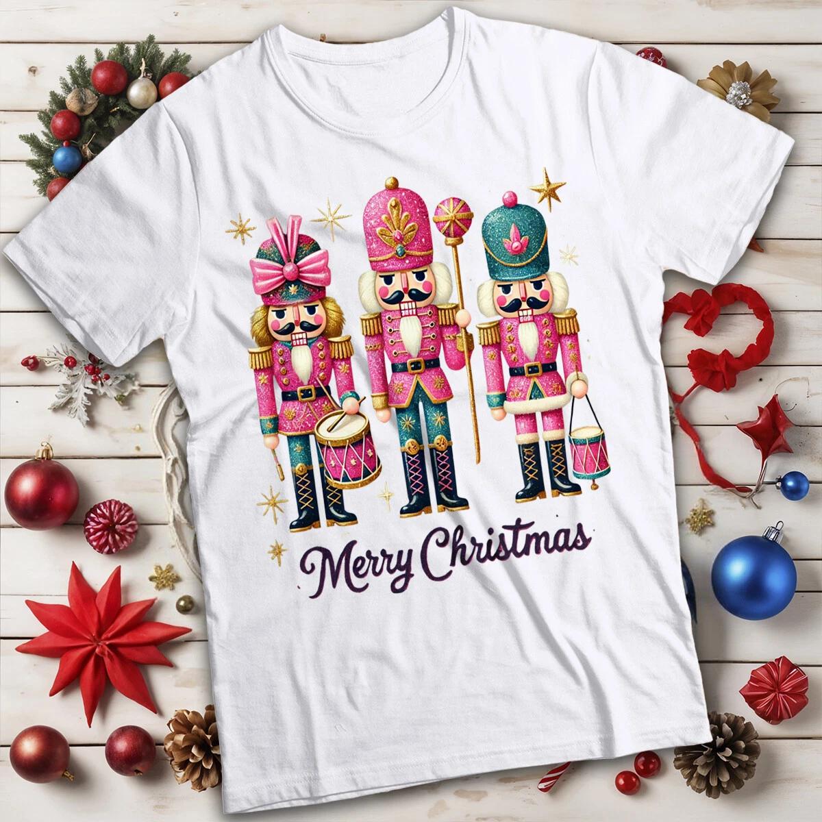 KIDS Nutcracker Christmas T-Shirt Tee #MC 100