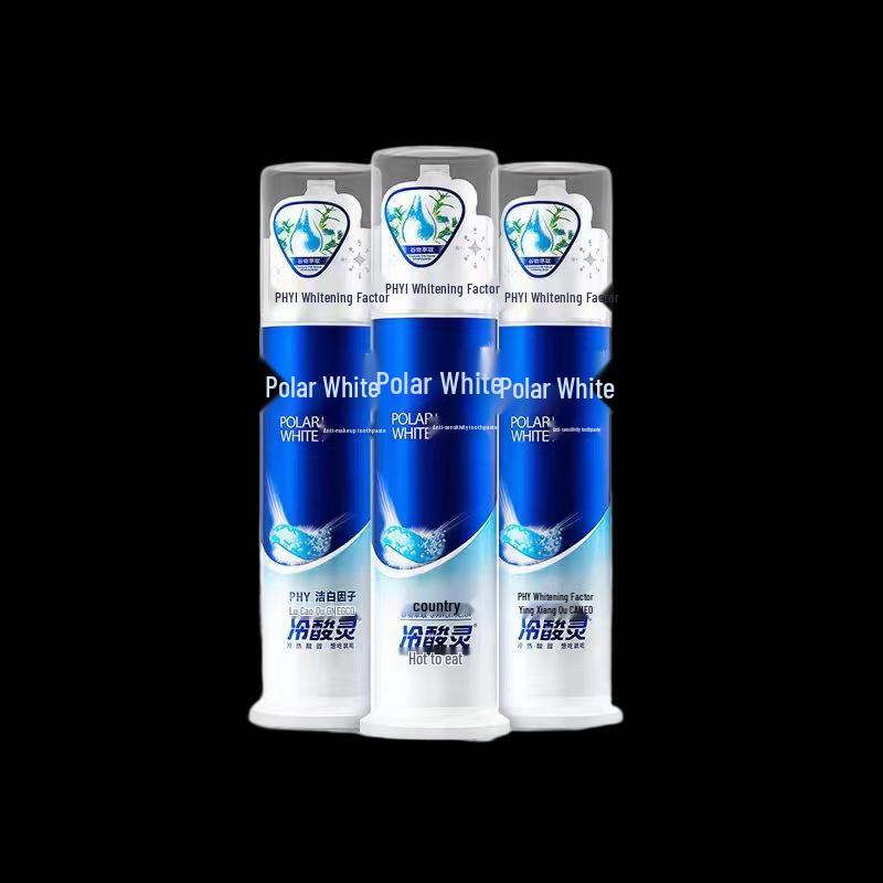 

Leng Suan Ling Extreme White Double Anti-Sensitive Pump Toothpaste (3-pack)