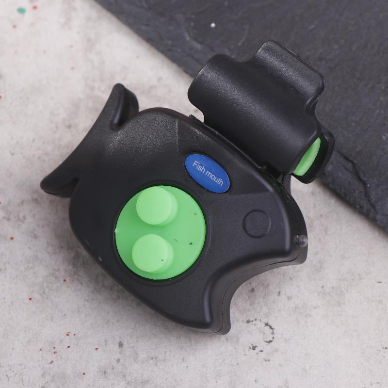 Allarme Pesce Indicatore di Abboccata Suono Abboccata Allarme Campanello Con Luci LED Canna da Pesca Campanello di Allarme Esca Indicatore di Abboccata Sensibile Per Pesce Gatto
