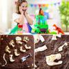 Dinosaurier Schokolade Silikonform Dino Knochen Fossil Skelett Kinder Lustige Form DIY Backwerkzeug Für Süßigkeiten Gummibärchen Halloween Weihnachten