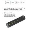 ODI Lock on Bike Grips Carbon Fiber Silicone Lightweight Bike Grips Non-slip Shock Absorption Comfortable Grip Bicycle Accessory