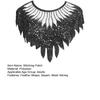 Sequin Applique Mesh Slicing Feather Shape Dress Blouse Decor DIY Stitching Patch Clothing Accessories Wedding Party Clothes Adornment