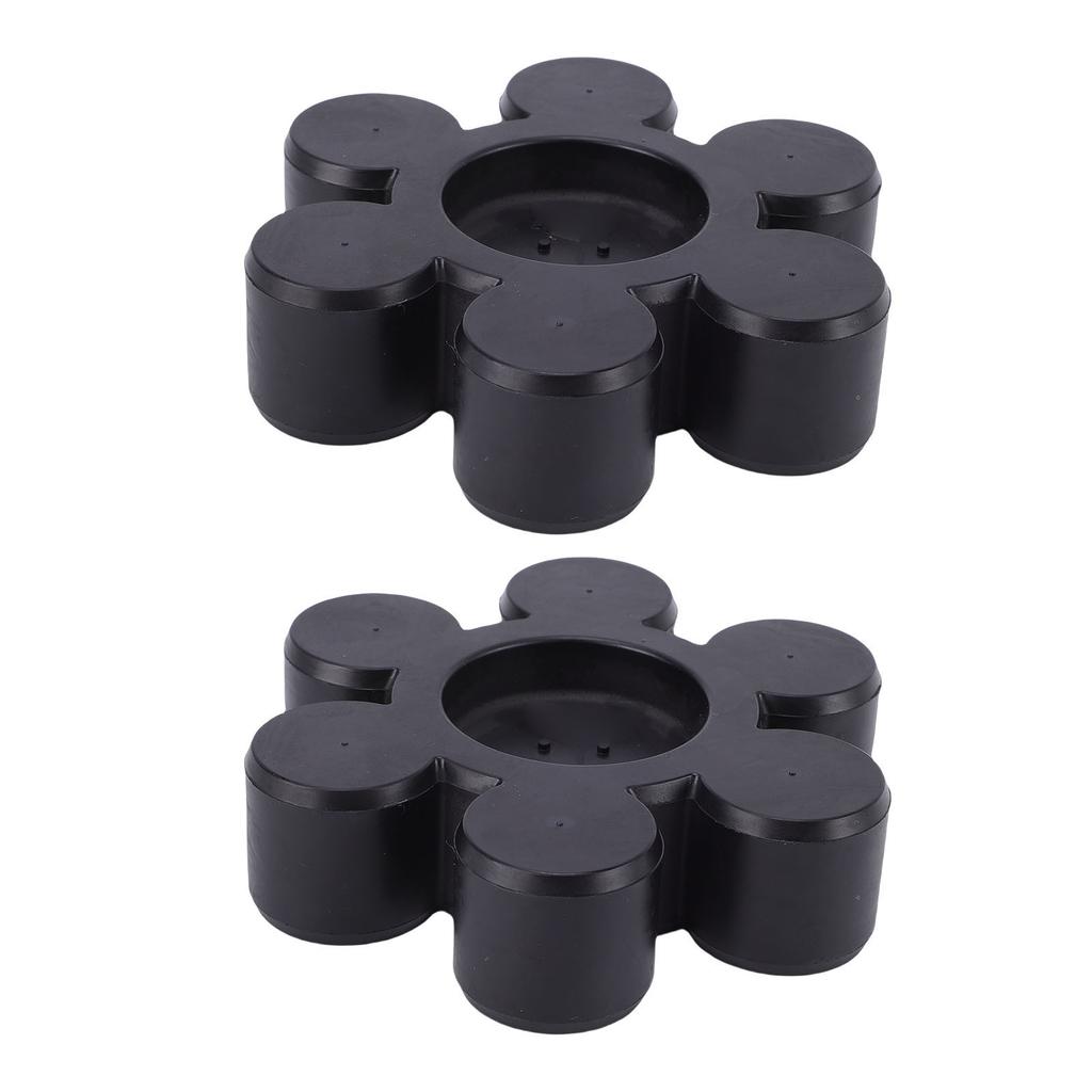 2Pcs Rubber Couplers 6M6 4581J 00 00 Black Color Replacement for Waverunner III 650 Superjet 650 Motor Shaft Coupler Coupling