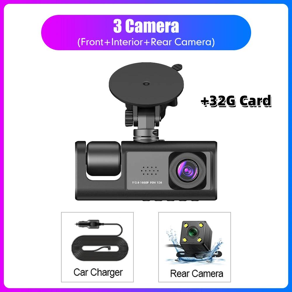 Auto DVR HD 1080P Palubní kamera IPS Videorekordér Cyklus Palubní kamera Zrcadlo Řídicí rekordér Noční vidění