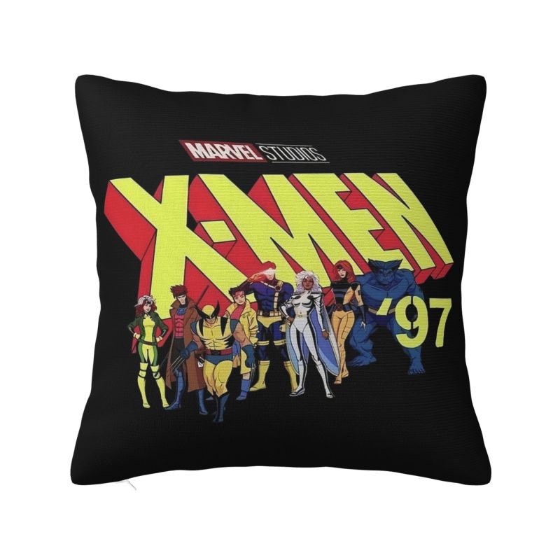 Benutzerdefinierte Luxus Disney X-Men Marvel Film Kissenbezug für Sofa Polyester Kissenhülle Heimdekoration