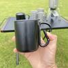 Outdoor Camping Mug Travel Coffee Cup Insulated Mug with Carabiner Handle & Lid Portable Picnic Water Mug Durable