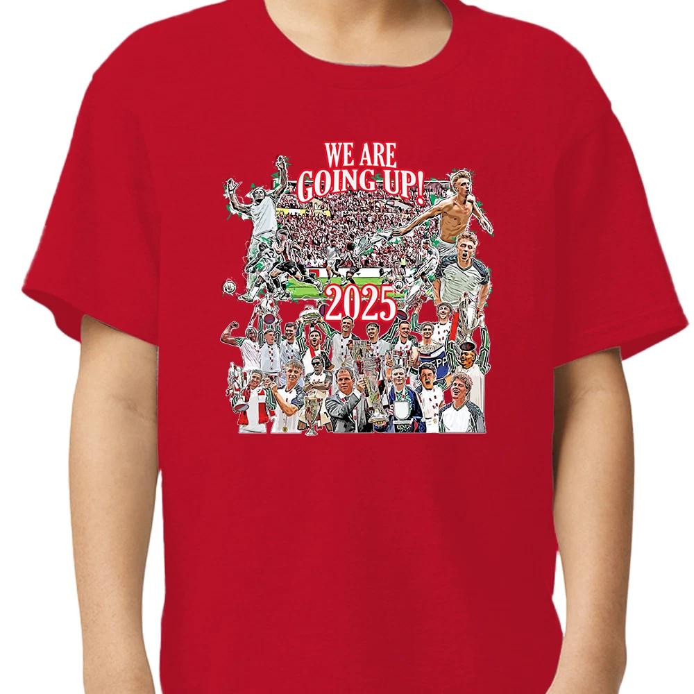 Sunderland Promoted 2025 Kids T-Shirt Tee Design 2 Fans T-Shirt 3-13 Years S
