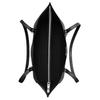 Coach 33 Silver Metal Accessories Leather Tote Shopping Bag Shoulder Handbag Large Women Tote Black CW018-SVBK
