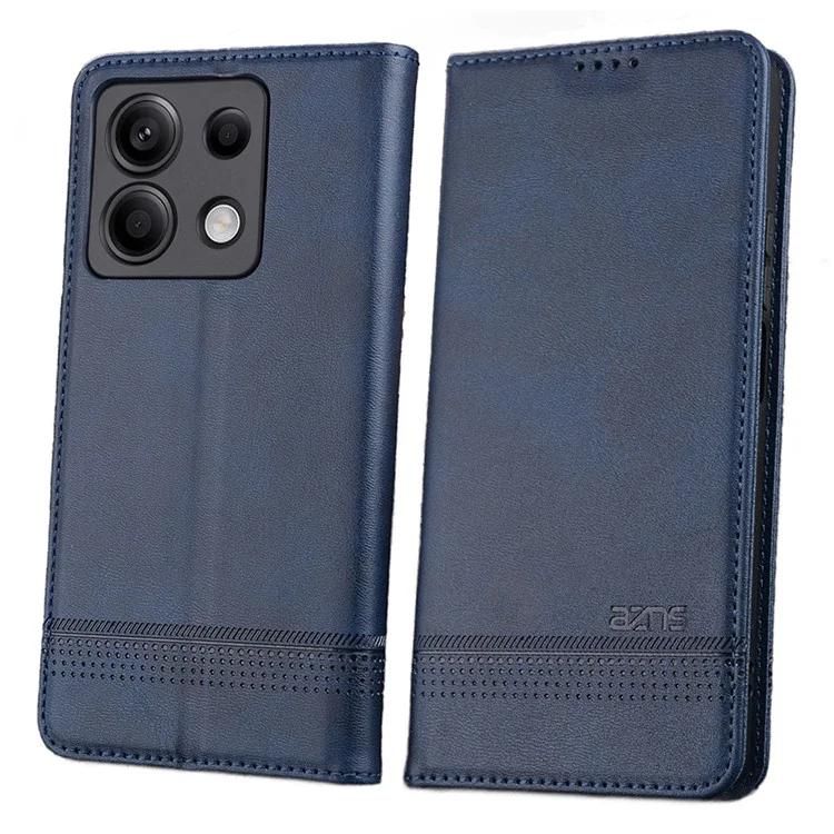 For Xiaomi Redmi Note 13 Pro 5G / Poco X6 5G Case Leather Cowhide Texture Phone Cover