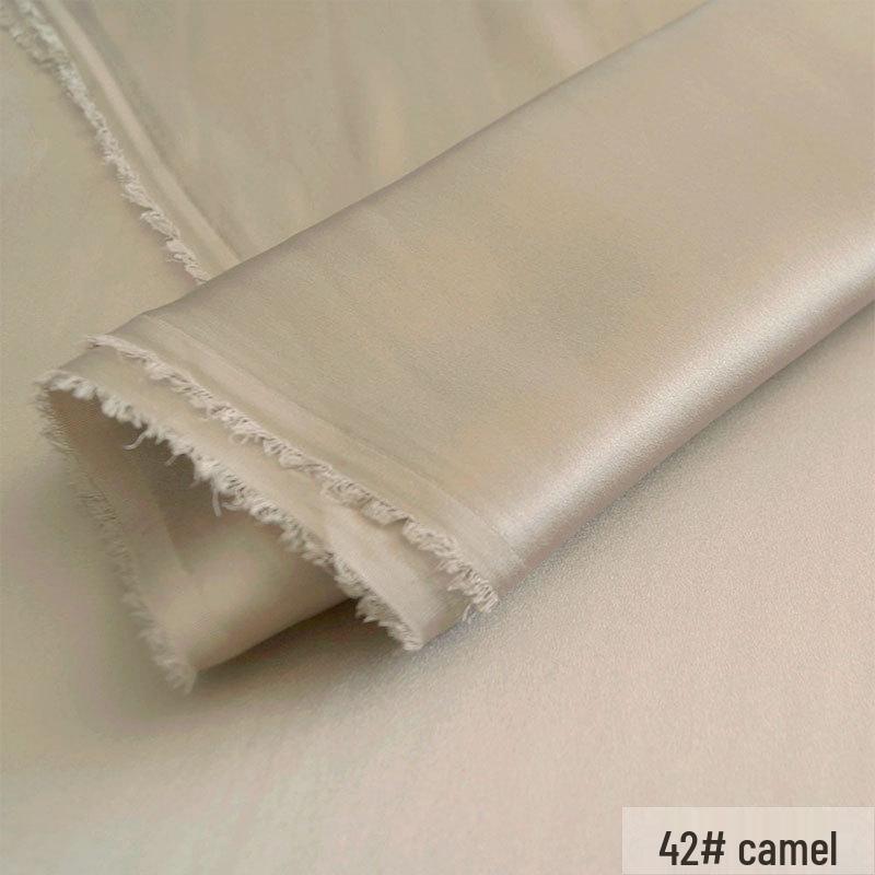 Huahong 16mm Maulbeerseide Crêpe Satin Stoff, Mehrfarbig, 114cm Breite