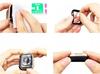 Etui case szkło do apple watch 4/5/6/7/se 44mm obudowa 2w1 mocna