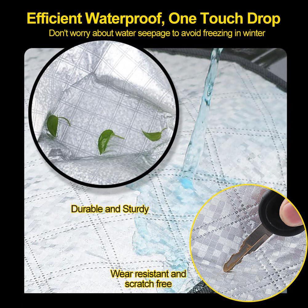 Windscreen Snow Covers Magnetic Car Sunshade Front Window Windshield Cove,145*120cm