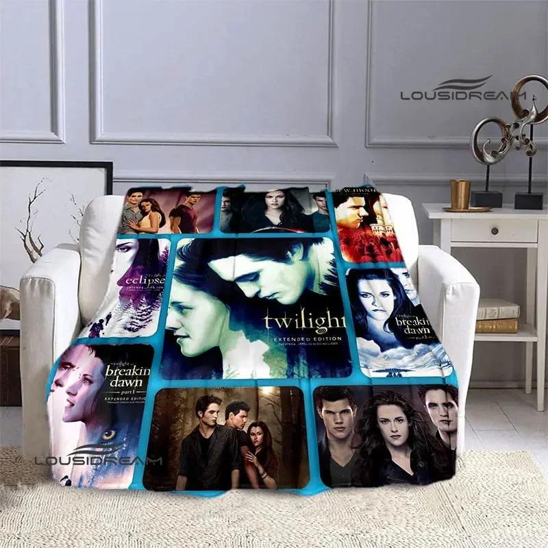 Twilight Saga Printed Blankets Warm Soft Comfortable Throw Blanket for Home Travel Birthday Gift