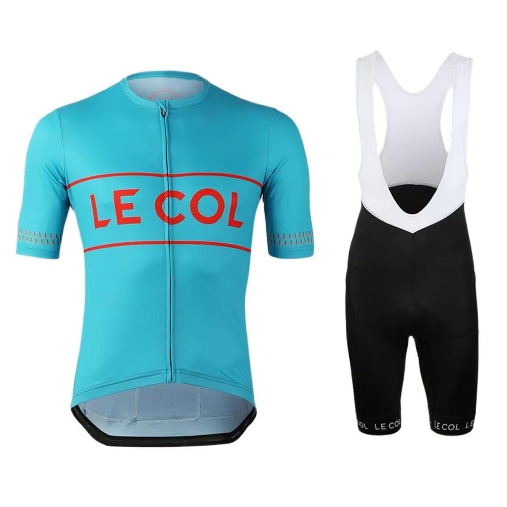 

Le Col Sport Classic Cycling Jersey Set Men Bicycle Shorts Suit MTB Road Bike Shirt Maillot Culotte 2026 Summer Breathable Cycling Suit Set S
